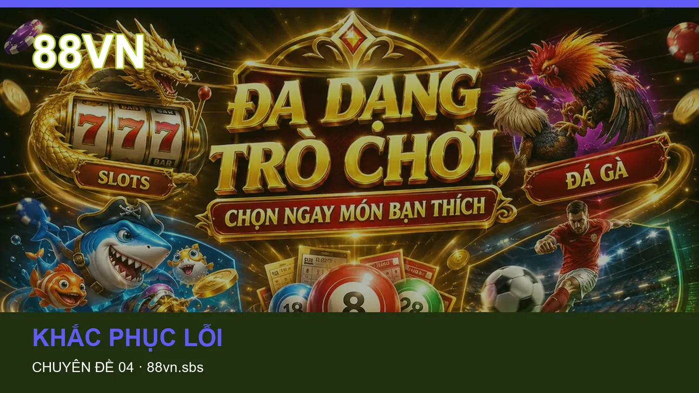 Danh sách kiểm tra thông tin Cài đặt dành cho người đọc 88VN